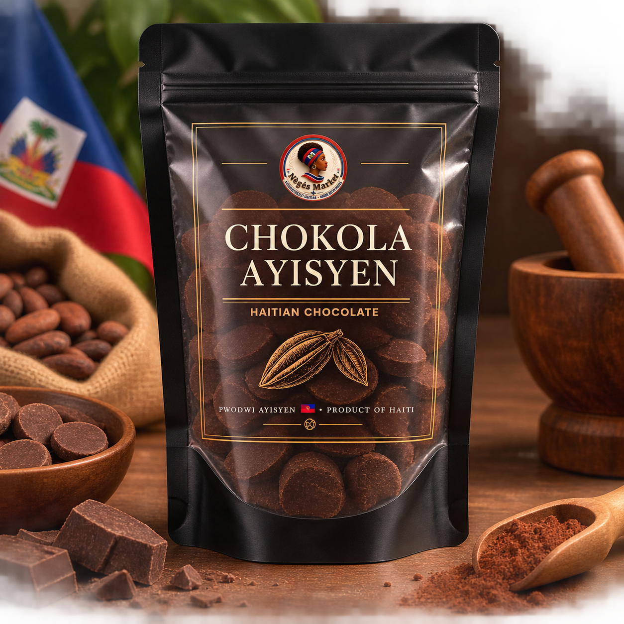 Chokola Ayisyen — Artisanal Dark Chocolate
